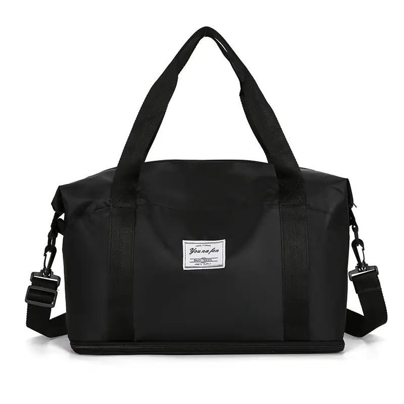 Purple Oxford Duffel Bag for Business Travel