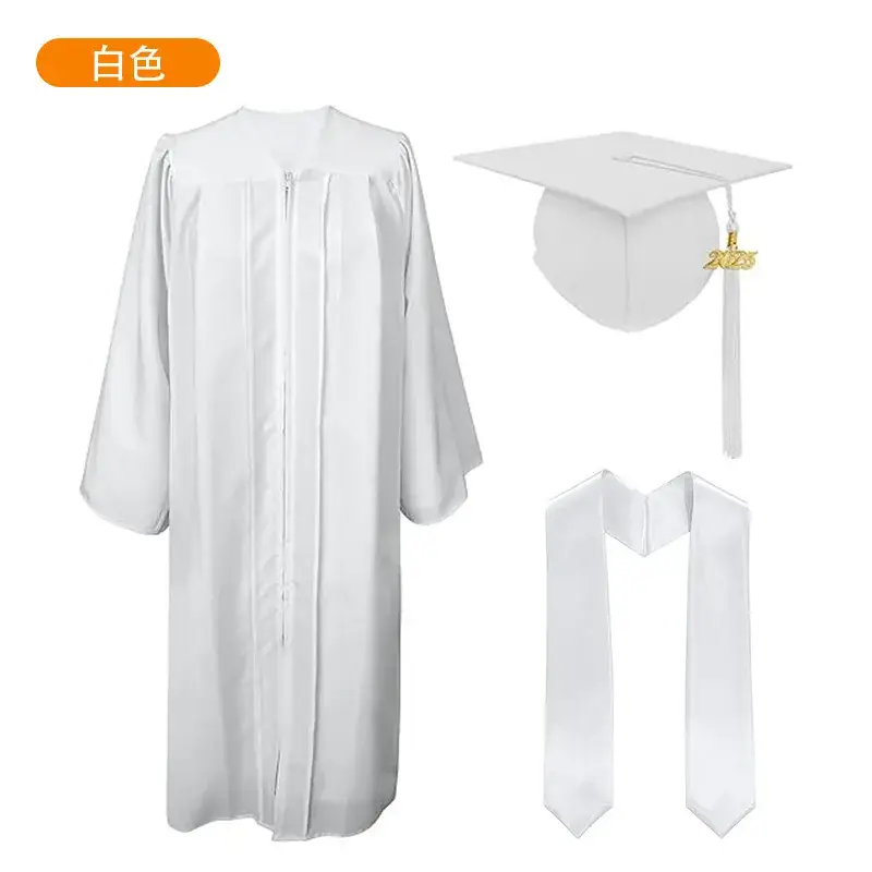 2025 Cross-Border Bachelor's Graduation Photo Dress with Shawl - Image 10