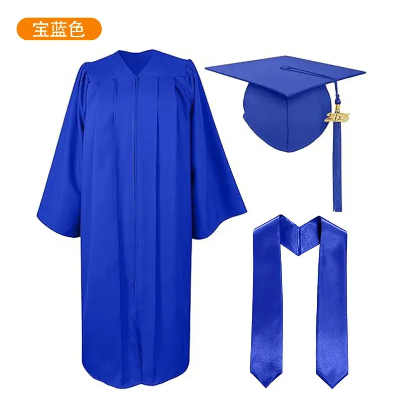 2025 Cross-Border Bachelor's Graduation Photo Dress with Shawl - Image 9