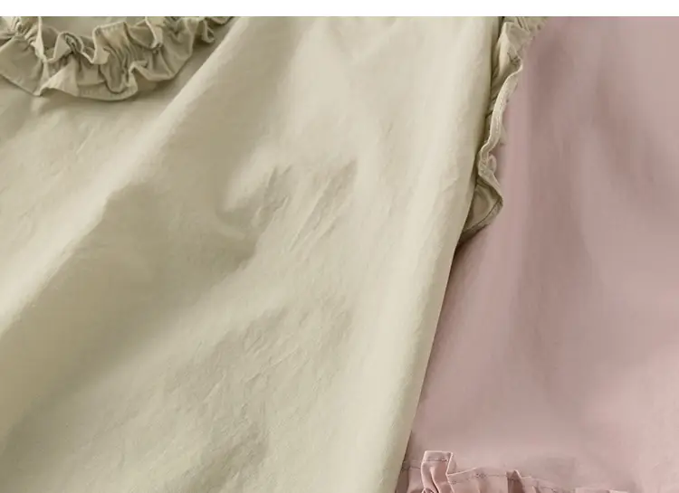 Pink Fungus Lace Vest Dress for Baby Girl Summer — feature 5
