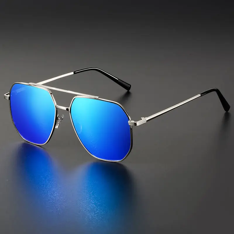 New Retro Hong Kong Style UV400 Sunglasses for Men - Image 8