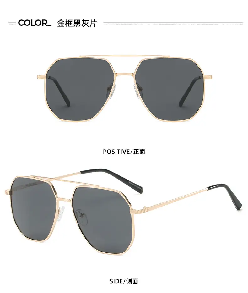 New Retro Hong Kong Style UV400 Sunglasses for Men β feature 14