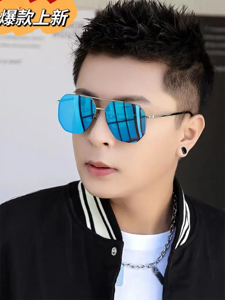 New Retro Hong Kong Style UV400 Sunglasses for Men β feature 4