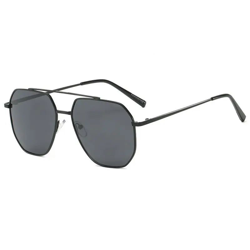 New Retro Hong Kong Style UV400 Sunglasses for Men - Image 3