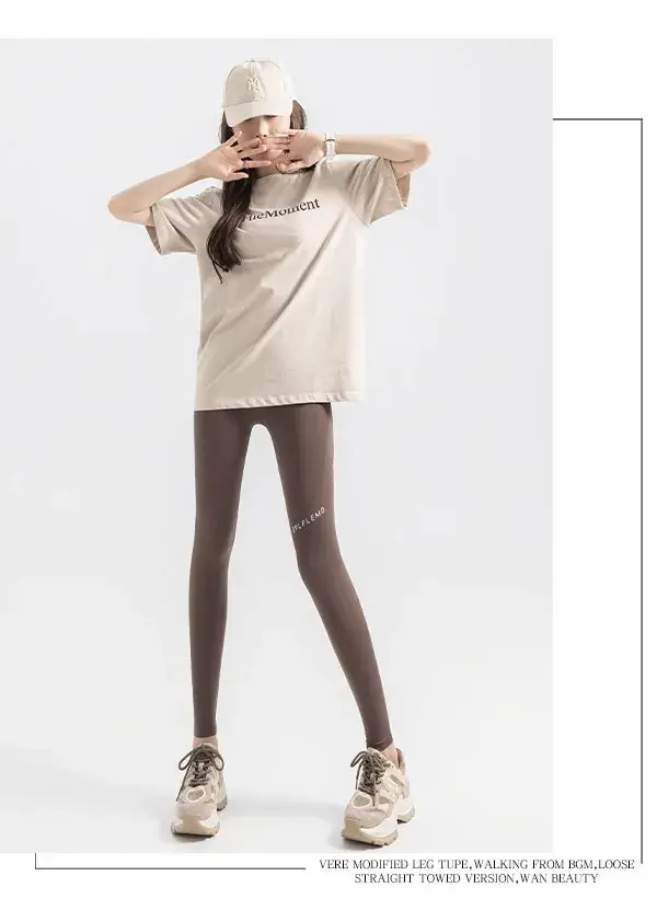 Women's High Waist Leggings with Pocket & Hip Lift — feature 30