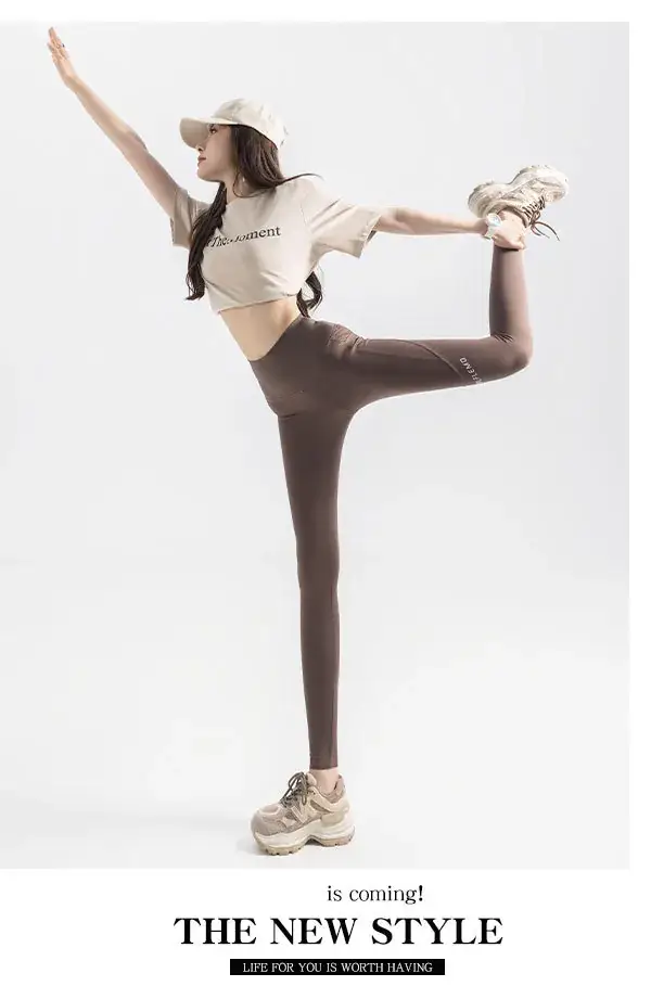 Women's High Waist Leggings with Pocket & Hip Lift — feature 32