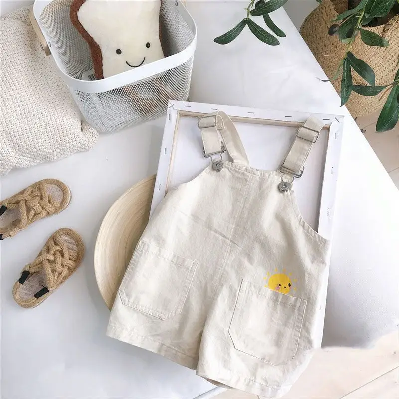 Boys Summer Overlooked Shirt & Overalls Set — feature 12
