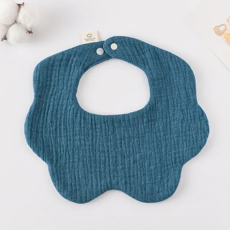 Pink Cotton Neonatal Spit Bag Baby Bib
