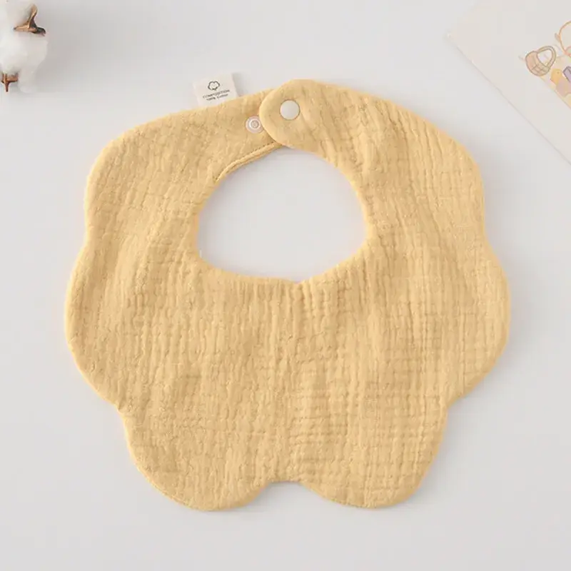 Pink Cotton Neonatal Spit Bag Baby Bib
