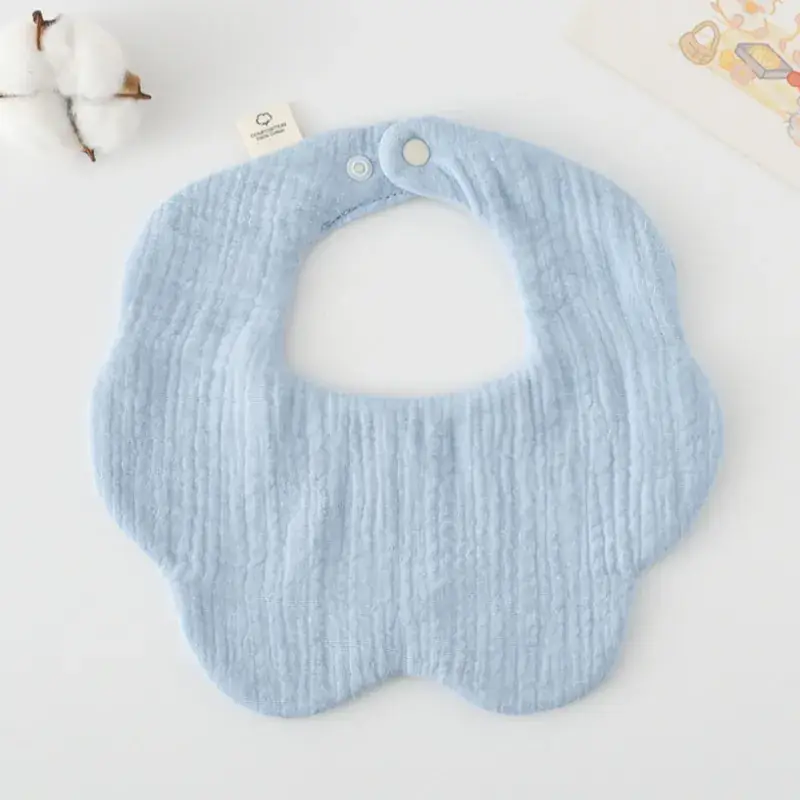Pink Cotton Neonatal Spit Bag Baby Bib