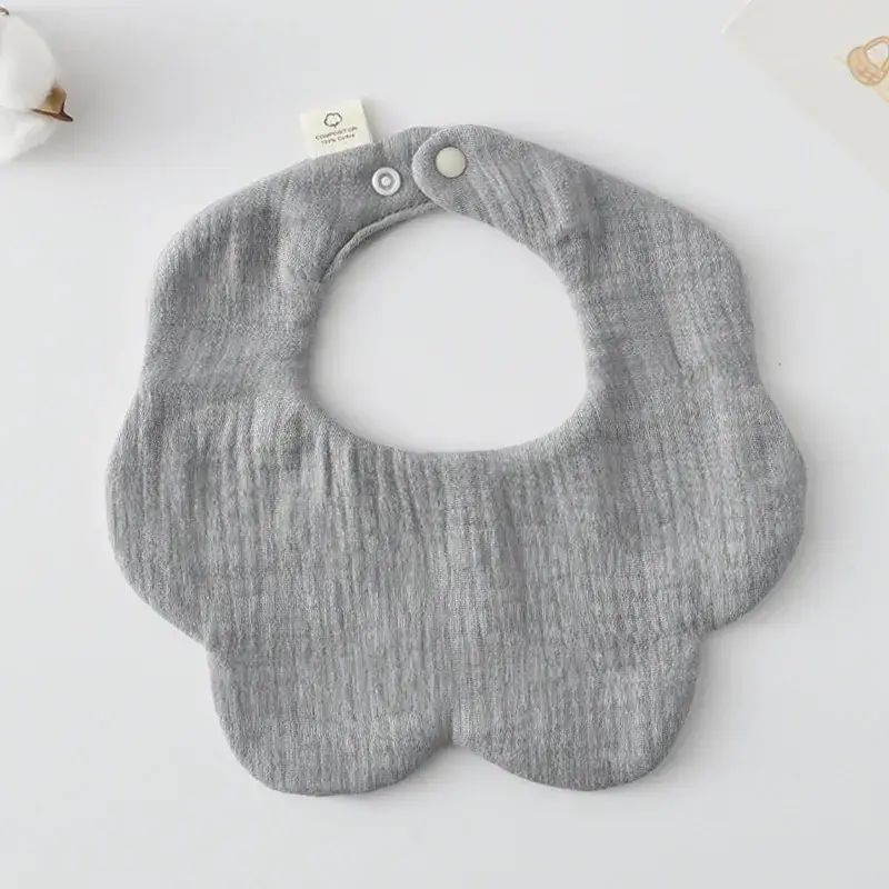 Pink Cotton Neonatal Spit Bag Baby Bib