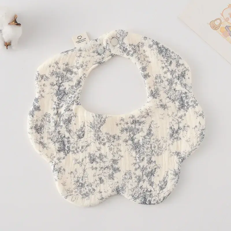 Pink Cotton Neonatal Spit Bag Baby Bib