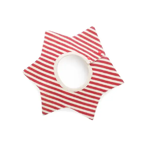 Pink Cotton Neonatal Spit Bag Baby Bib