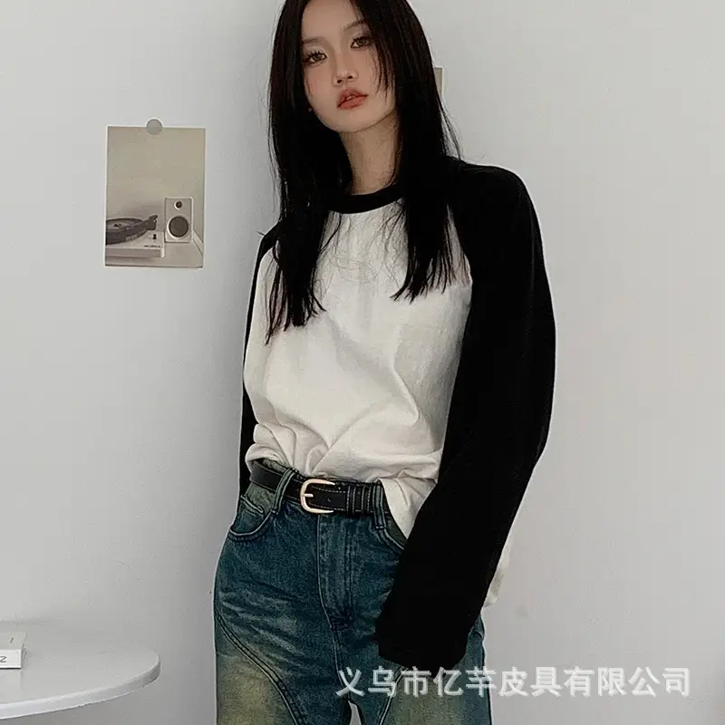 Black Leather Belt for Women with Gold Buckle β feature 20