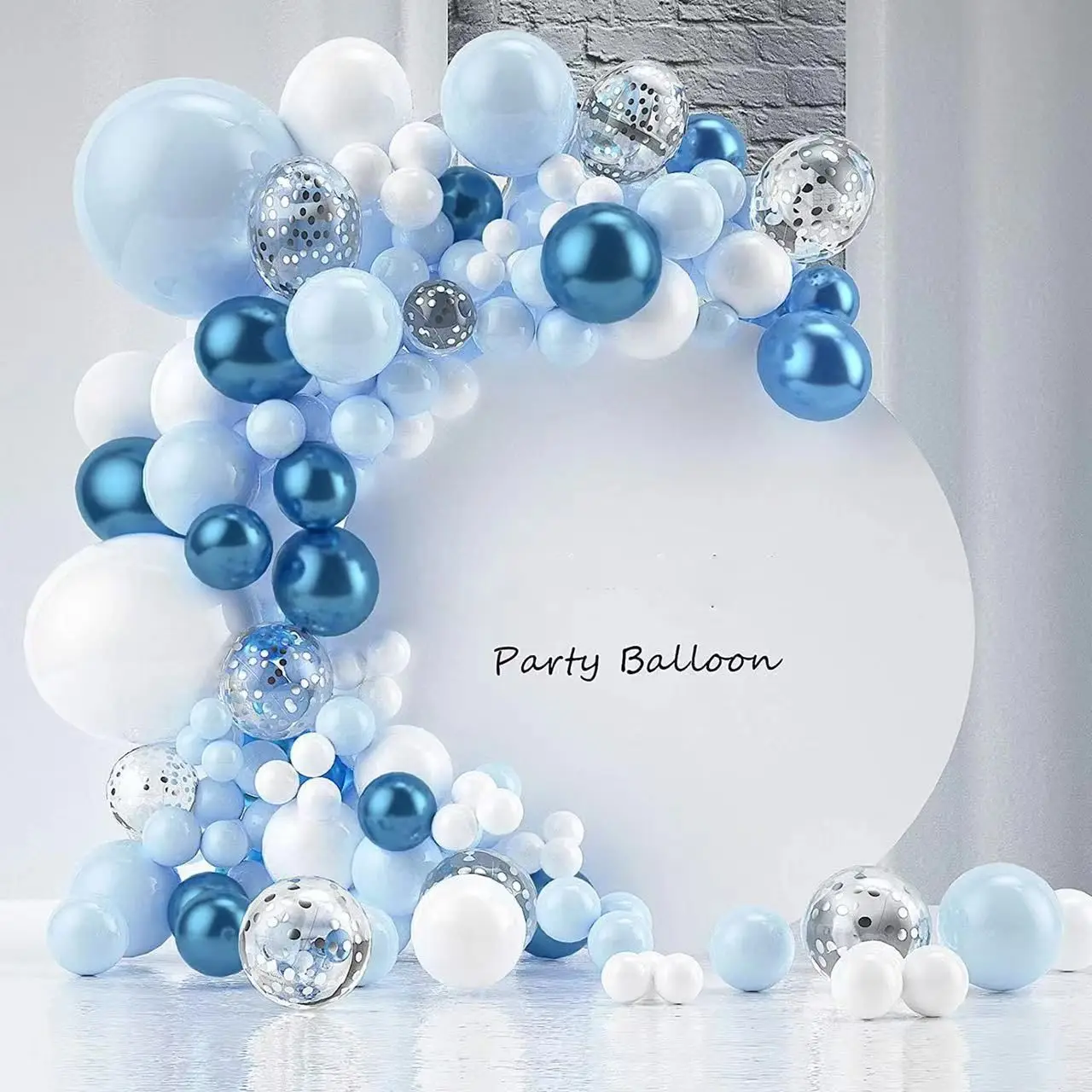 10 Inch Matte Latex Balloon Dark Blue