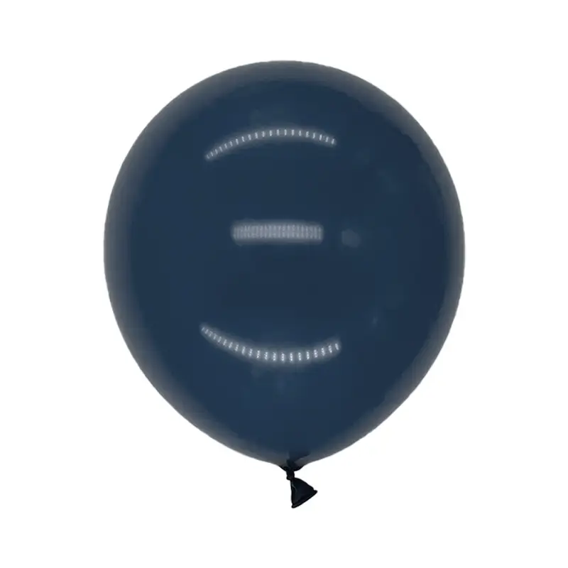 10 Inch Matte Latex Balloon Dark Blue