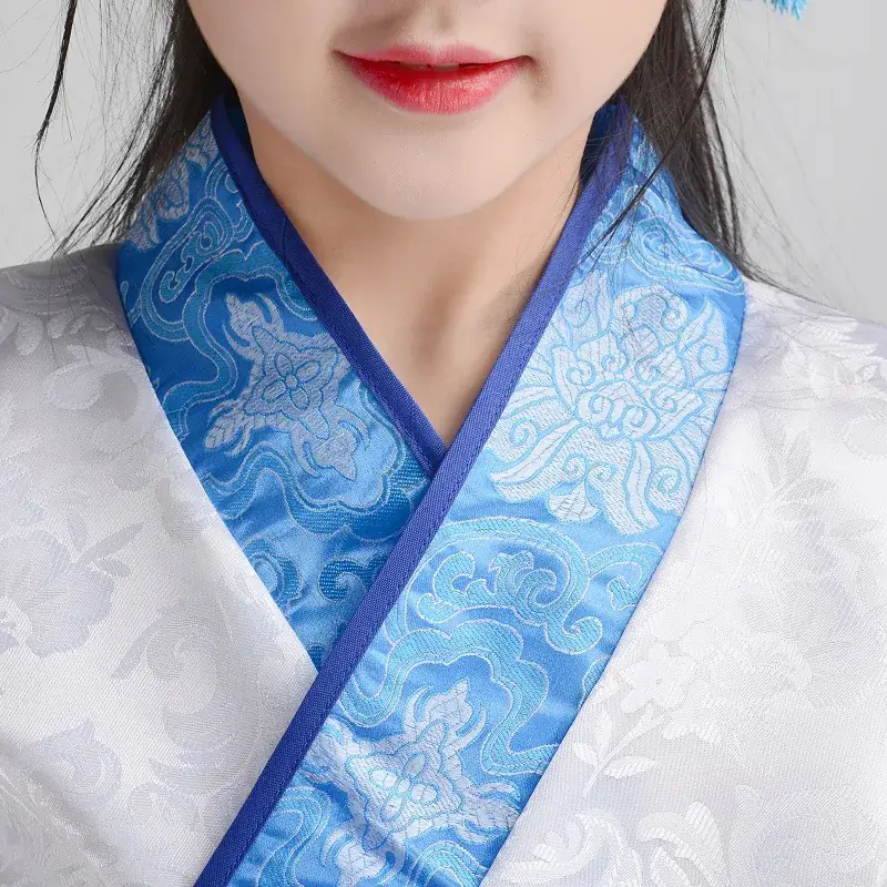 Children Hanfu Boys Red Blue Ancient Costume Primary School — feature 17