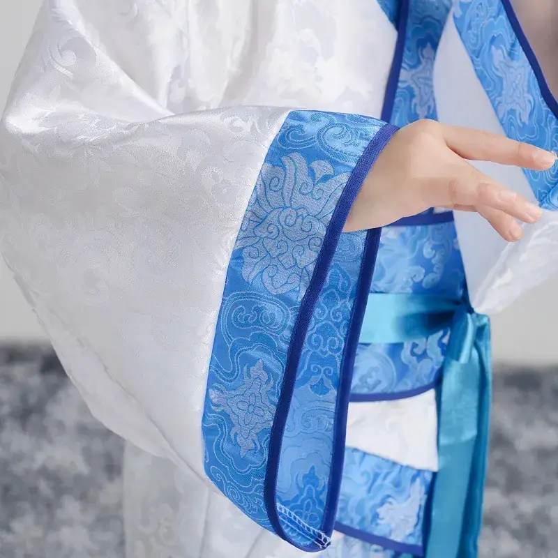 Children Hanfu Boys Red Blue Ancient Costume Primary School — feature 20
