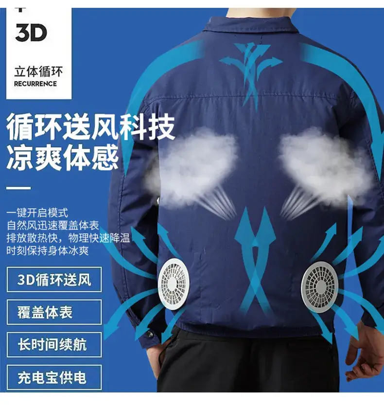 High-Density Pure Cotton Cooling Fans for Summer Labor Protection — feature 4