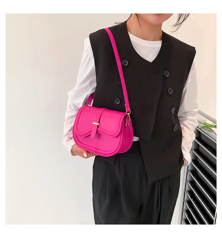 Pink Western Style Crossbody Bag for Women — feature 15