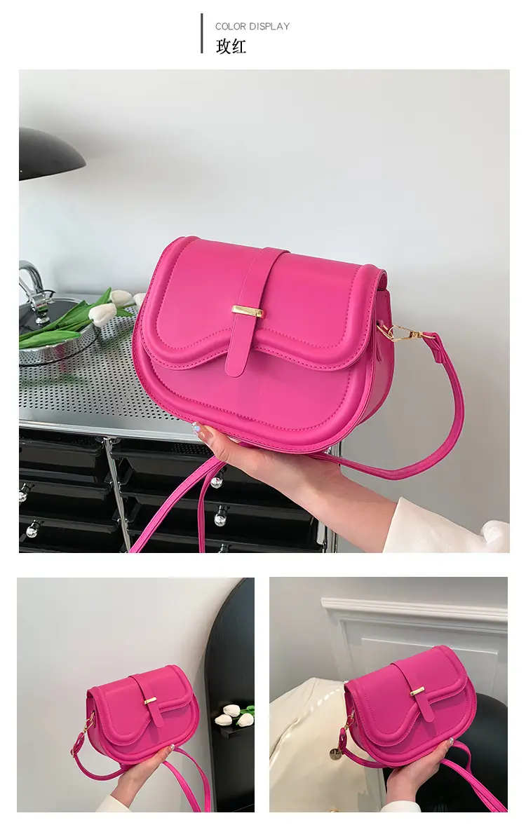 Pink Western Style Crossbody Bag for Women — feature 28