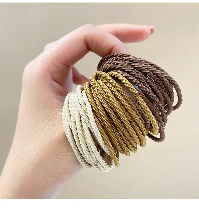 100 Pcs Non-Slip Rubber Hair Ties for Women — feature 18