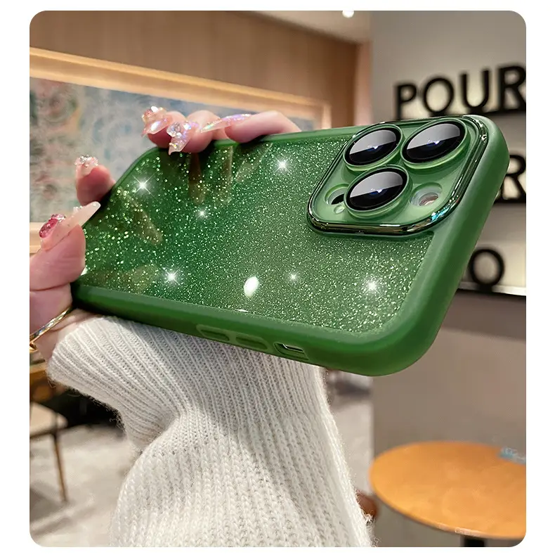 Gradient Glitter iPhone 15 Protective Case — feature 19