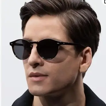 Jite's New Round Frame Polarized Sunglasses for Men Women - Image 19