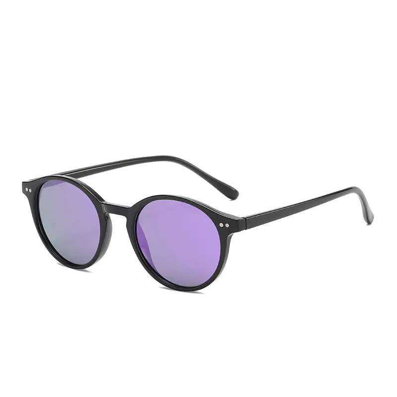 Jite's New Round Frame Polarized Sunglasses for Men Women - Image 14