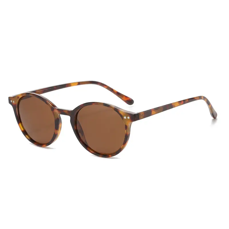 Jite's New Round Frame Polarized Sunglasses for Men Women - Image 4