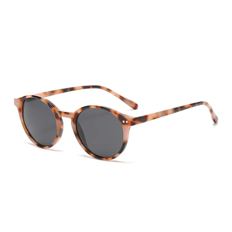 Jite's New Round Frame Polarized Sunglasses for Men Women - Image 8