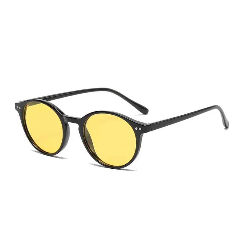 Jite's New Round Frame Polarized Sunglasses for Men Women - Image 9