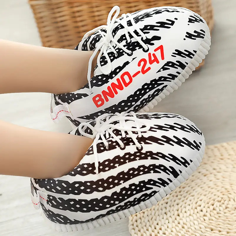 Big Sale Aj1 Spoof Popular Couple Cotton Slippers with Cute Cotton Shoes Home Winter Warm Home Cotton Slippers — feature 2