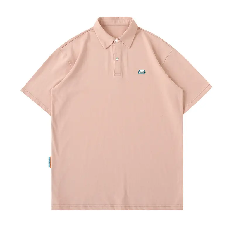 White Polo T-Shirt for Men, Plain Design, Classic Collar - Image 6