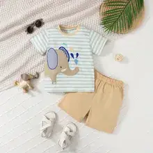 Black Cotton Round Neck T-Shirt for Kids Summer — feature 15