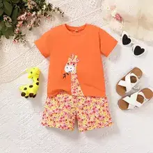 Black Cotton Round Neck T-Shirt for Kids Summer — feature 23