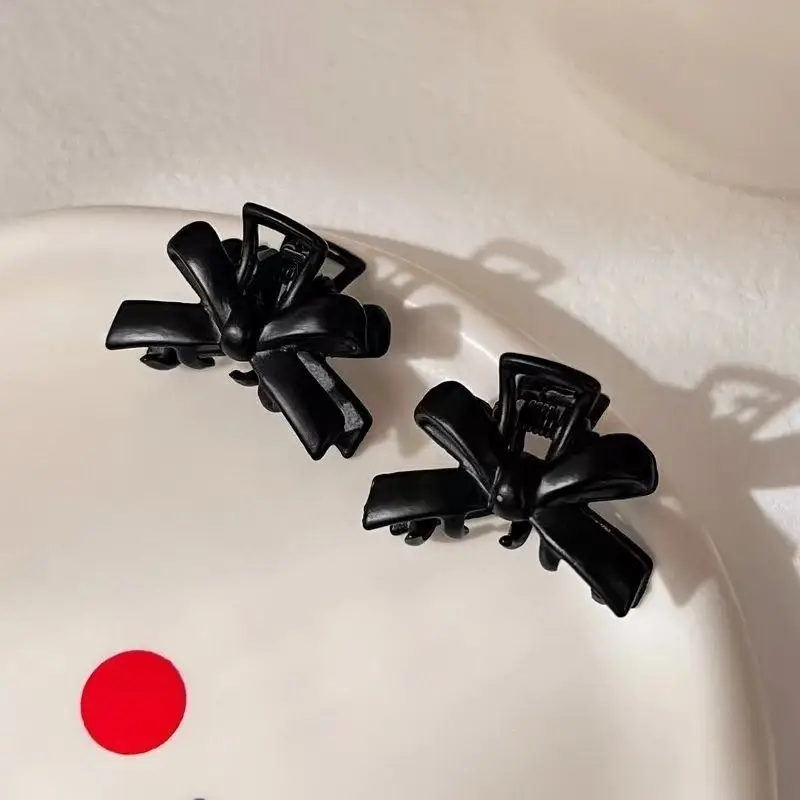 Green Bow Hair Clips for Women Autumn Winter New Year - Image 6