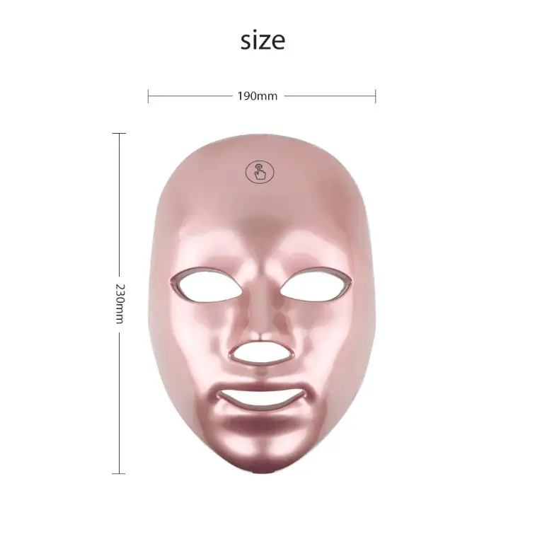 Red Light Facial Mask Device, Phototherapy Beauty Salon Led Mask, Skin Rejuvenation Device, Home-Use Seven-Color Photon Led Beauty Mask — feature 15