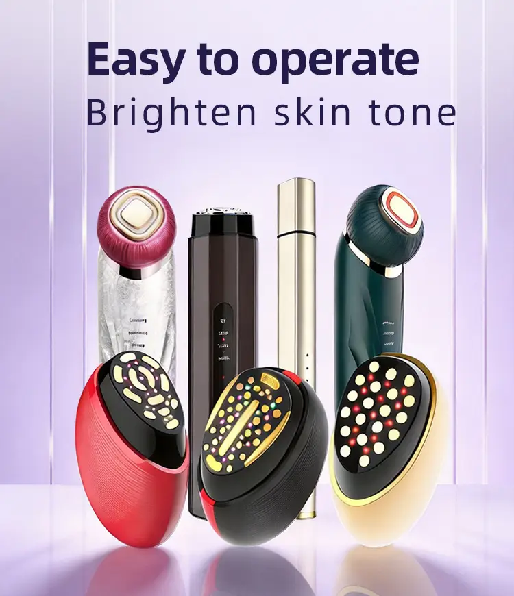 Red Light Facial Mask Device, Phototherapy Beauty Salon Led Mask, Skin Rejuvenation Device, Home-Use Seven-Color Photon Led Beauty Mask — feature 17