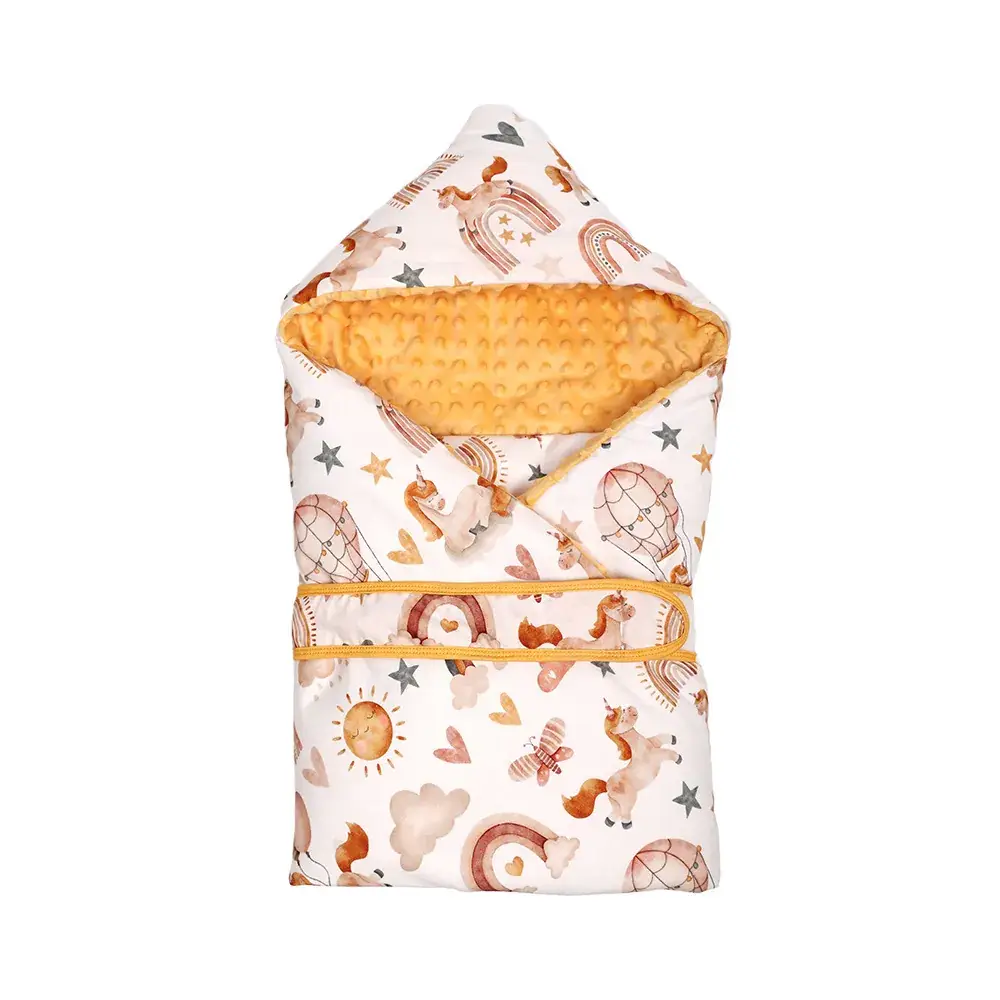 Cotton Detachable Holding Blanket for Newborns - Image 2