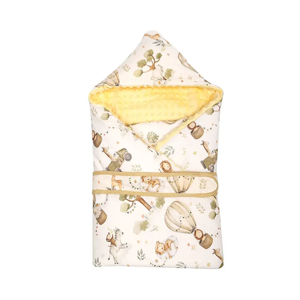 Cotton Detachable Holding Blanket for Newborns - Image 3