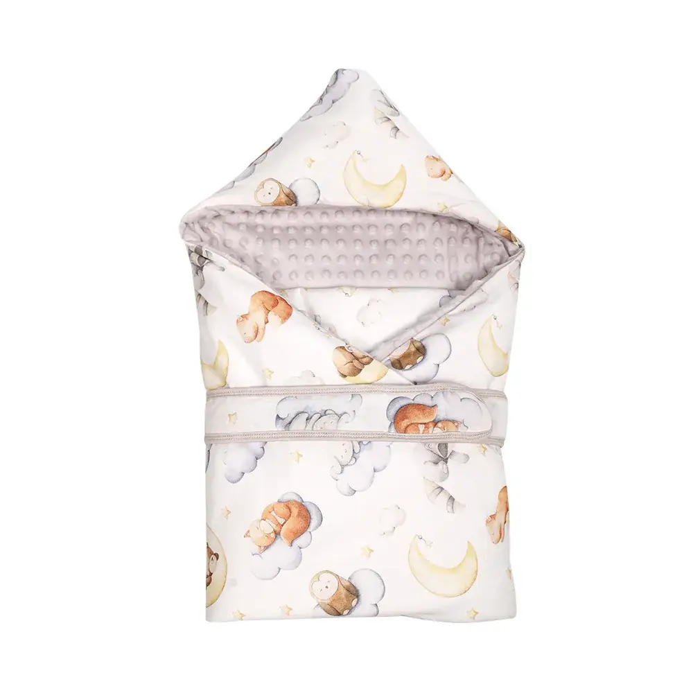 Cotton Detachable Holding Blanket for Newborns - Image 6