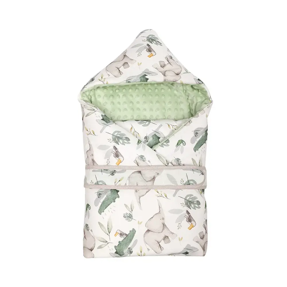Cotton Detachable Holding Blanket for Newborns - Image 7