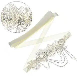 European Bridal Belt with High-Grade Rhinestone — feature 10