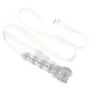 European Bridal Belt with High-Grade Rhinestone — feature 13