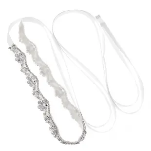 European Bridal Belt with High-Grade Rhinestone — feature 15