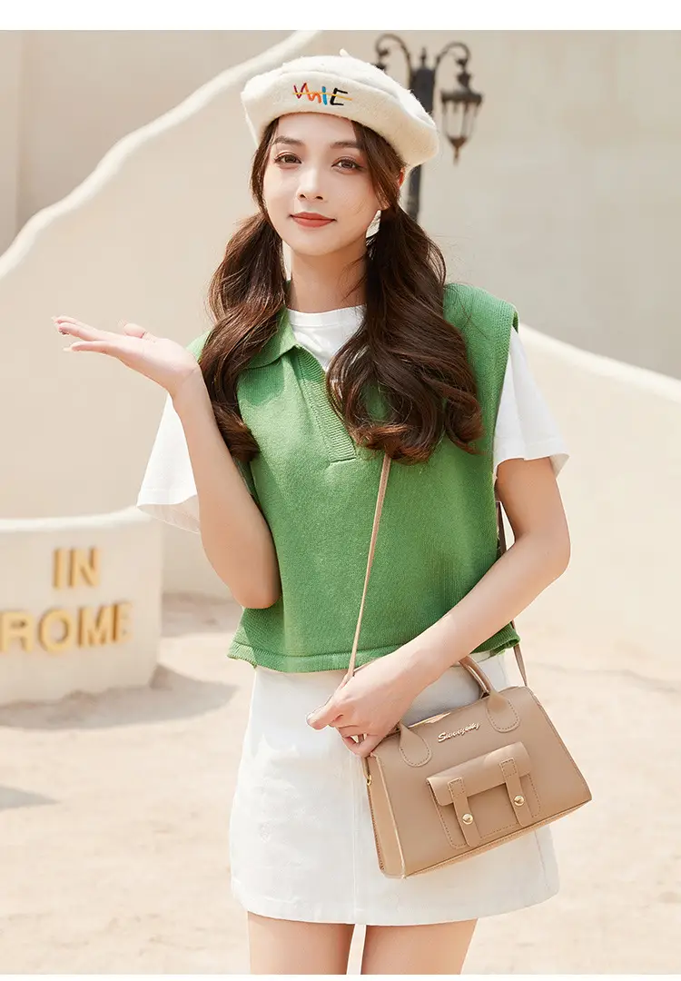 Black Korean Style Women's Shoulder Bag 2023 — feature 13