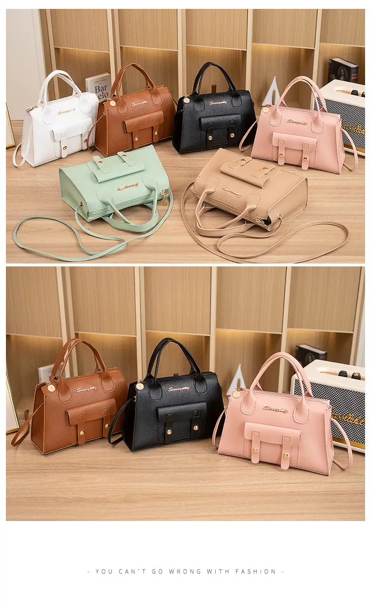 Black Korean Style Women's Shoulder Bag 2023 — feature 4