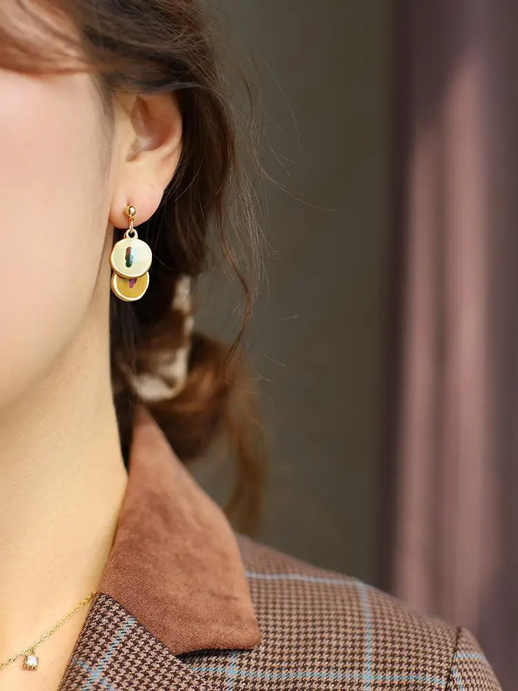 Anti-allergic Oil Painting Earrings for Women 2022 — feature 10