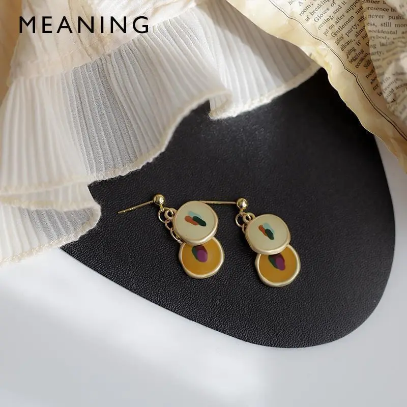 Anti-allergic Oil Painting Earrings for Women 2022 — feature 2